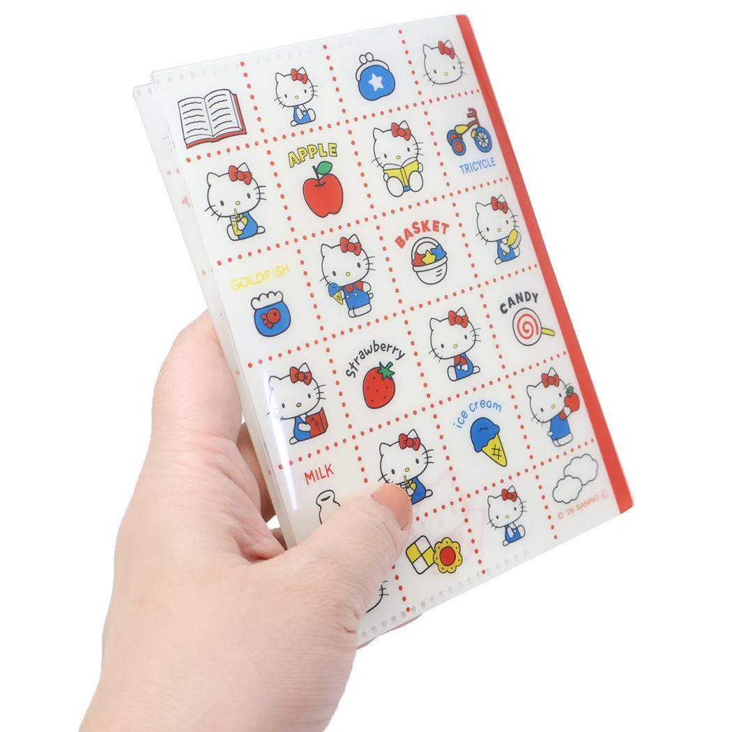 ハローキティ スタンプブック 大人のスタンプ帳 レトロ サンリオ カミオジャパン プレゼント キャラクター グッズ メール便可 シネマコレクション