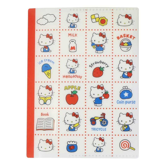 ハローキティ スタンプブック 大人のスタンプ帳 レトロ サンリオ カミオジャパン プレゼント キャラクター グッズ メール便可 シネマコレクション