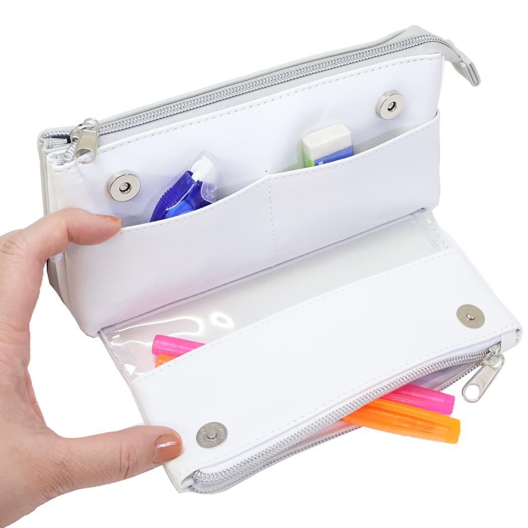 ペンポーチ サンカクマルチペンケース ミッドナイトラディアンス カミオジャパン 新学期準備文具 筆箱 かわいい グッズ シネマコレクション