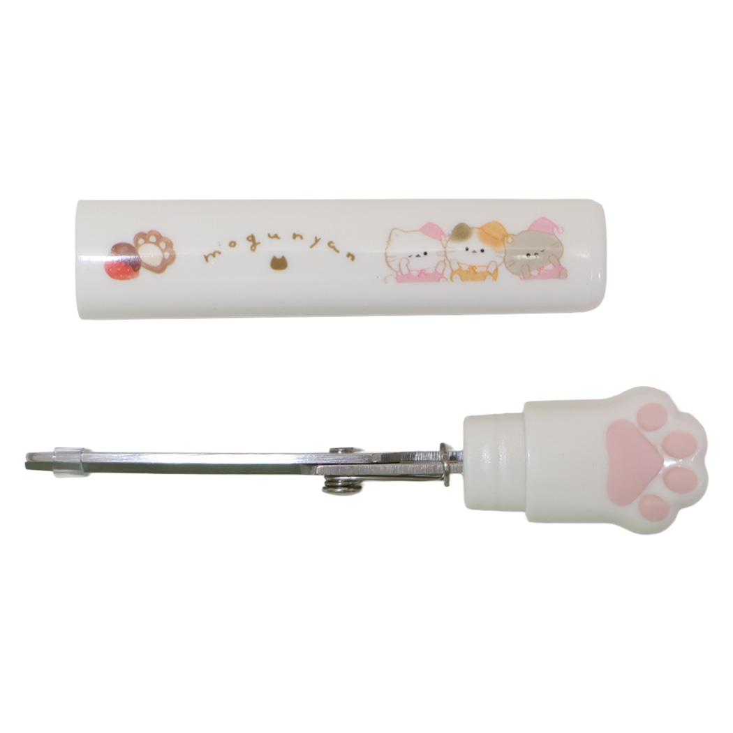 もぐにゃん コンパクトはさみ 肉球シザー よふかし カミオジャパン 新学期準備文具 かわいい グッズ メール便可 シネマコレクション