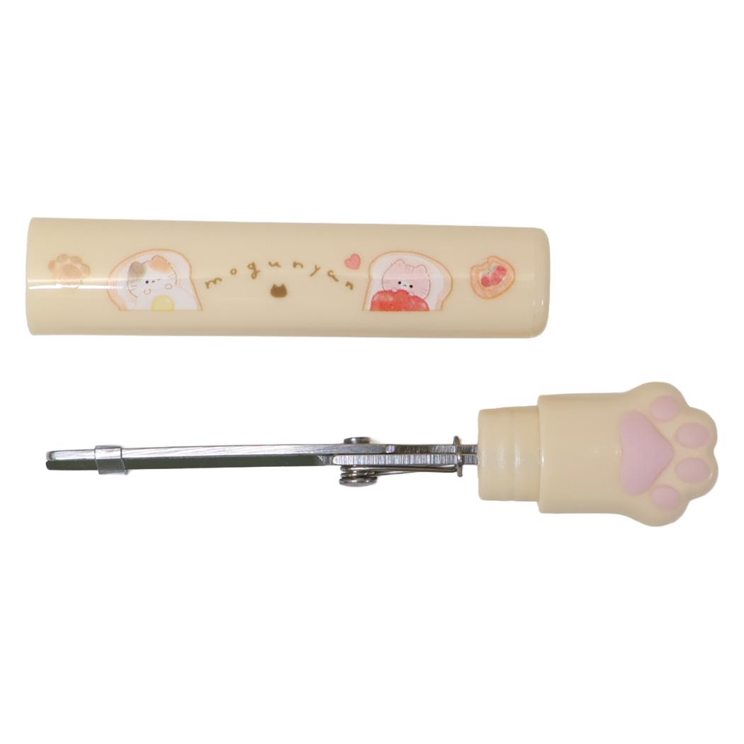 もぐにゃん コンパクトはさみ 肉球シザー パン カミオジャパン 新学期準備文具 かわいい グッズ メール便可 シネマコレクション