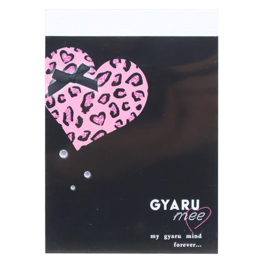 GYARUmee メモ帳 ミニメモ ハート カミオジャパン 新学期準備文具 筆記用具 グッズ メール便可 シネマコレクション