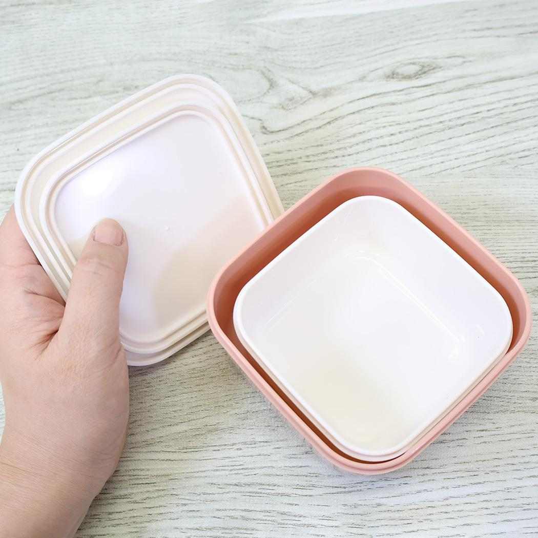 スヌーピー お弁当箱 入れ子ランチボックス2P cheerful mood ピーナッツ カミオジャパン