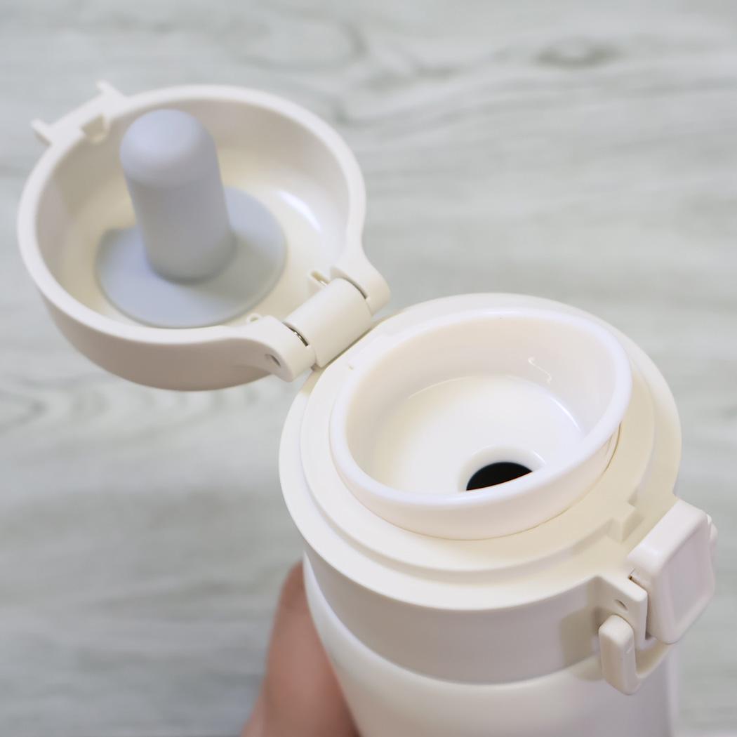 スヌーピー 保温保冷水筒 ワンプッシュステンレスボトル 480ml cheerful mood ピーナッツ カミオジャパン