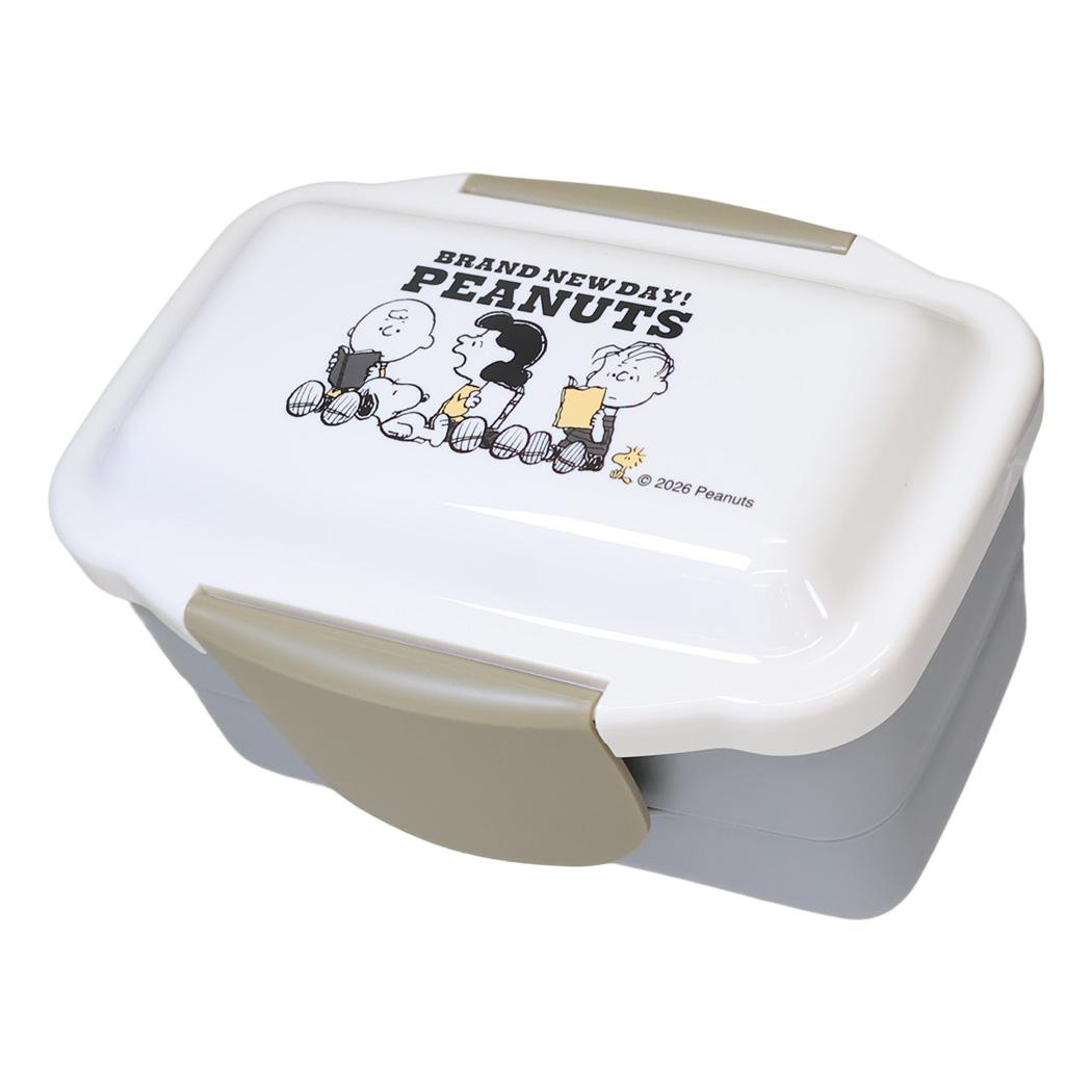スヌーピー お弁当箱 ドーム2段ランチボックス PEANUTS SCHOOL ピーナッツ カミオジャパン