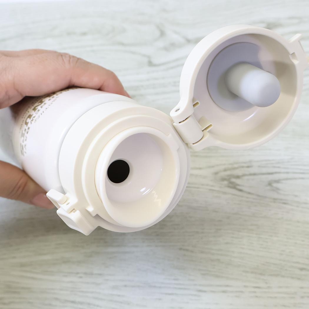 スヌーピー 保温保冷水筒 ワンプッシュステンレスボトル 350ml PEANUTS SCHOOL ピーナッツ カミオジャパン