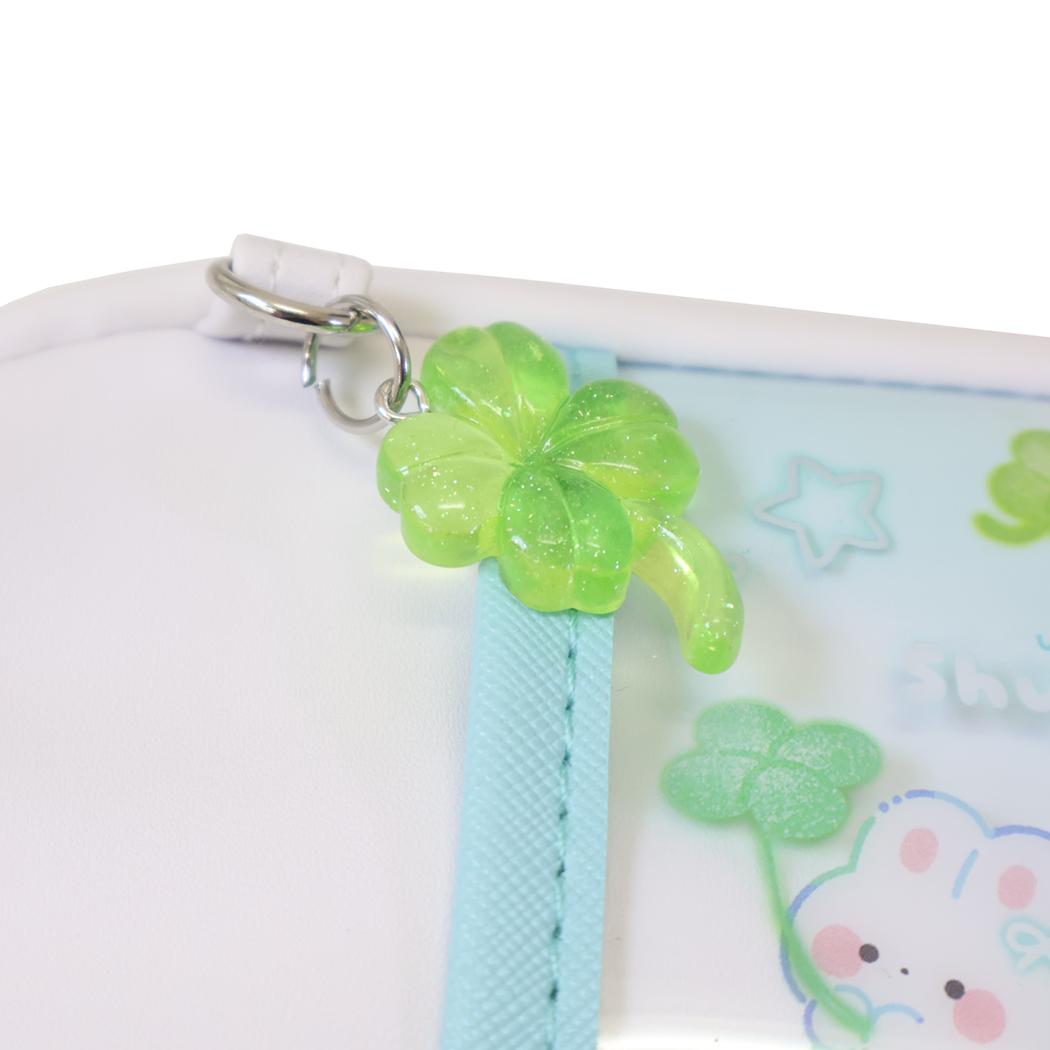 しゅがのん ペンポーチ ツインファスナーペンケース クローバー カミオジャパン 新学期準備文具 キャラクター グッズ シネマコレクション