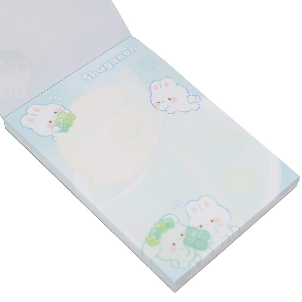 しゅがのん メモ帳 ミニ ミニメモ クローバー カミオジャパン 新学期準備文具 日本製 キャラクター グッズ メール便可 シネマコレクション