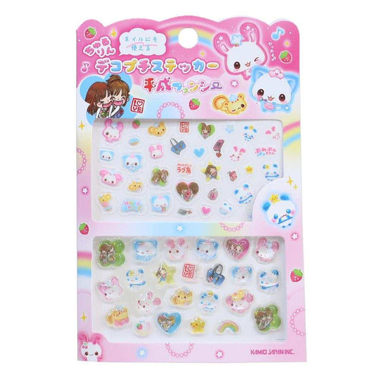 ちゅるりん ネイルシール ちゅるりんデコプチステッカー MIX カミオジャパン ネイルステッカー キャラクター グッズ メール便可 シネマコレクション