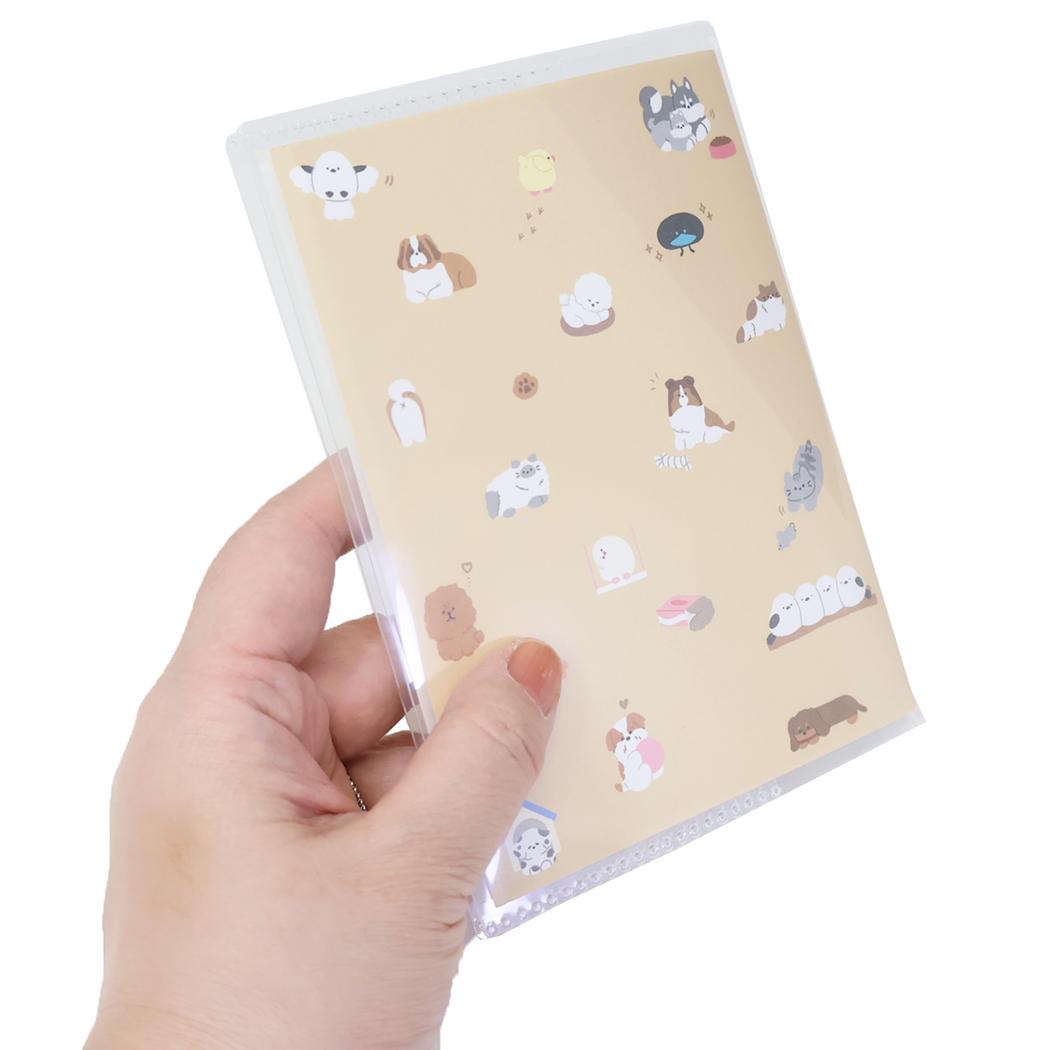 スタンプブック 大人のスタンプ帳 ふわふわりくのなかまたち カミオジャパン 日本製 動物柄 グッズ メール便可 シネマコレクション