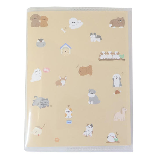 スタンプブック 大人のスタンプ帳 ふわふわりくのなかまたち カミオジャパン 日本製 動物柄 グッズ メール便可 シネマコレクション