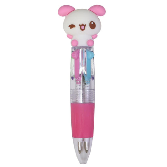 平成ファンシー ボールペン マスコットミニボールペン Happy March ピンク カミオジャパン 新学期準備文具 かわいい グッズ メール便可 シネマコレクション