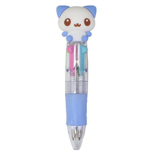 平成ファンシー ボールペン マスコットミニボールペン Happy March ブルー カミオジャパン 新学期準備文具 かわいい グッズ メール便可 シネマコレクション