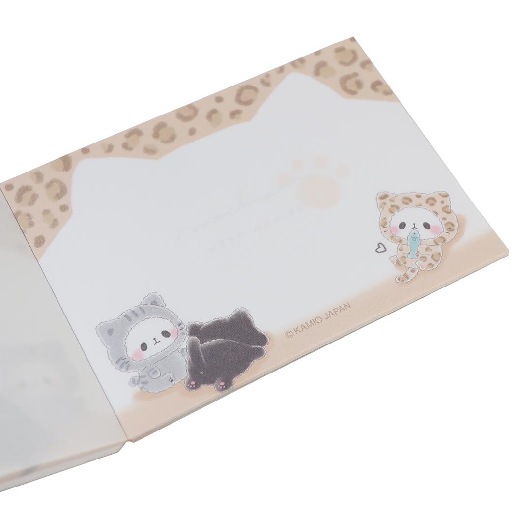 もちもちぱんだ メモ帳 プチメモ ミニミニメモ ねこまみれ カミオジャパン