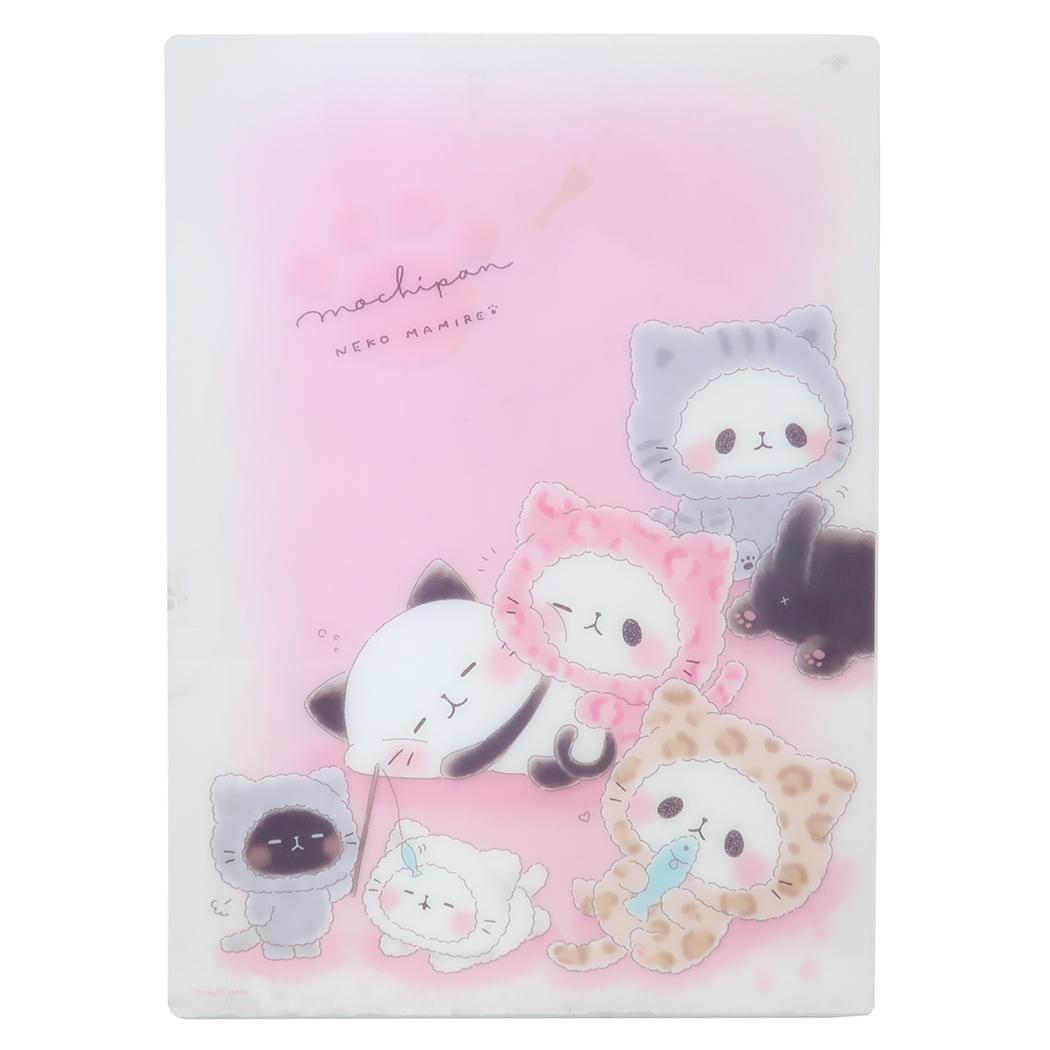 もちもちぱんだ 下じき 下敷き ねこまみれ カミオジャパン