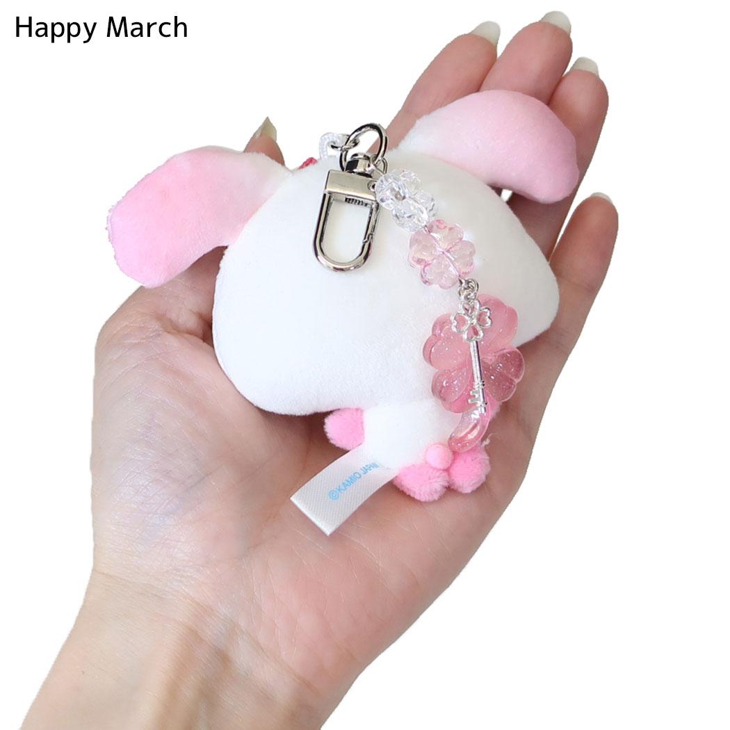 平成ファンシー キーリング ズッ友ぬいキーホルダー Happy March カミオジャパン