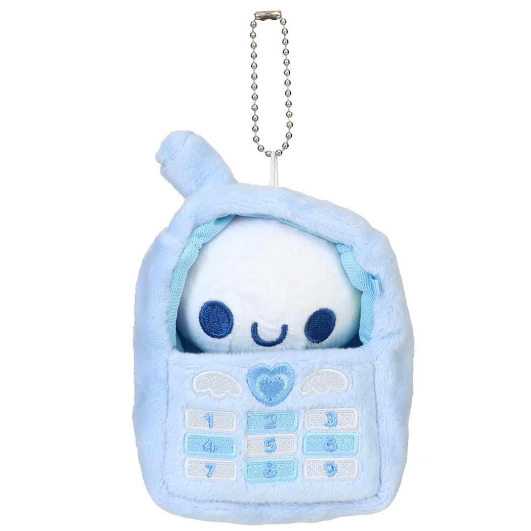 ぷくぷくあわわちゃん キーリング おでかけぬいフォンキーホルダー A カミオジャパン