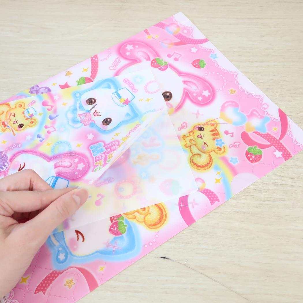 平成ファンシー クリアフォルダー セットクリアファイル A4 A5 Happy March カミオジャパン