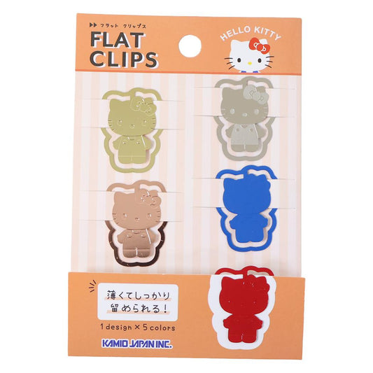 サンリオキャラクター クリップ フラットクリップス ハローキティ Sanrio カミオジャパン