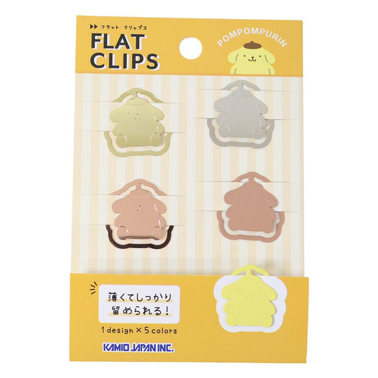 サンリオキャラクター クリップ フラットクリップス ポムポムプリン Sanrio カミオジャパン
