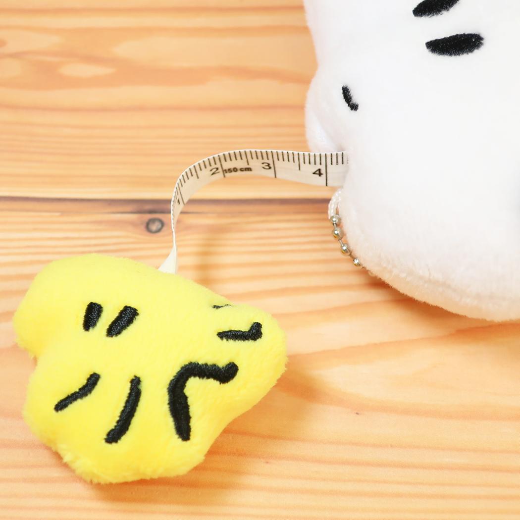 スヌーピー 巻尺 ぬいぐるみメジャー スヌーピー＆ウッドストック ピーナッツ カミオジャパン