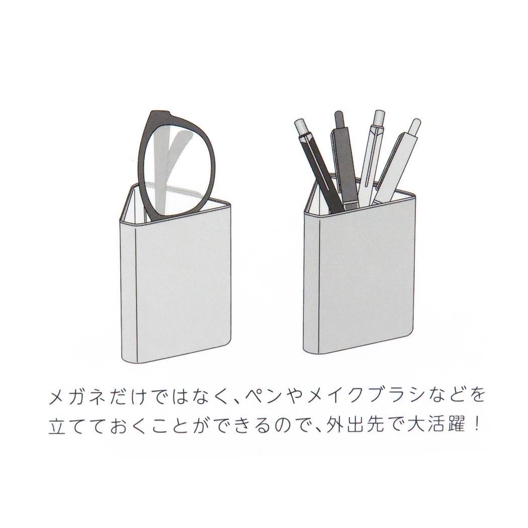 ムーミン 卓上収納 折りたたみメガネスタンド Many Glasses 北欧 カミオジャパン