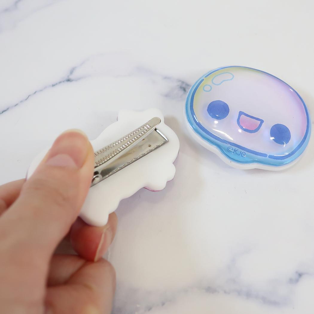 ぷくぷくあわわちゃん クリップ ちゅるりんマルチクリップ スター カミオジャパン