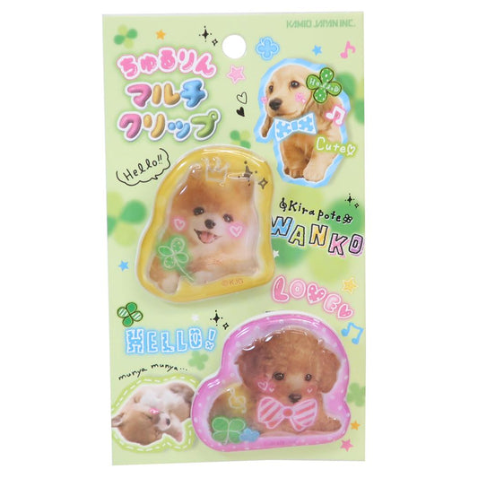 平成ファンシー クリップ ちゅるりんマルチクリップ kirapote WANKO カミオジャパン