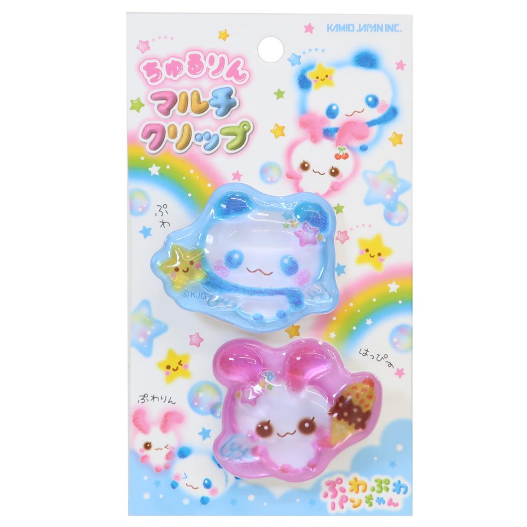 平成ファンシー クリップ ちゅるりんマルチクリップ ぷわぷわパンちゃん カミオジャパン