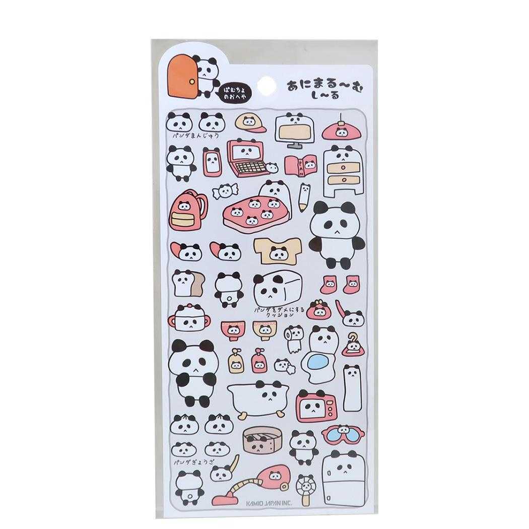 シールシート あにまるーむしーる ぱむちょのおへや カミオジャパン