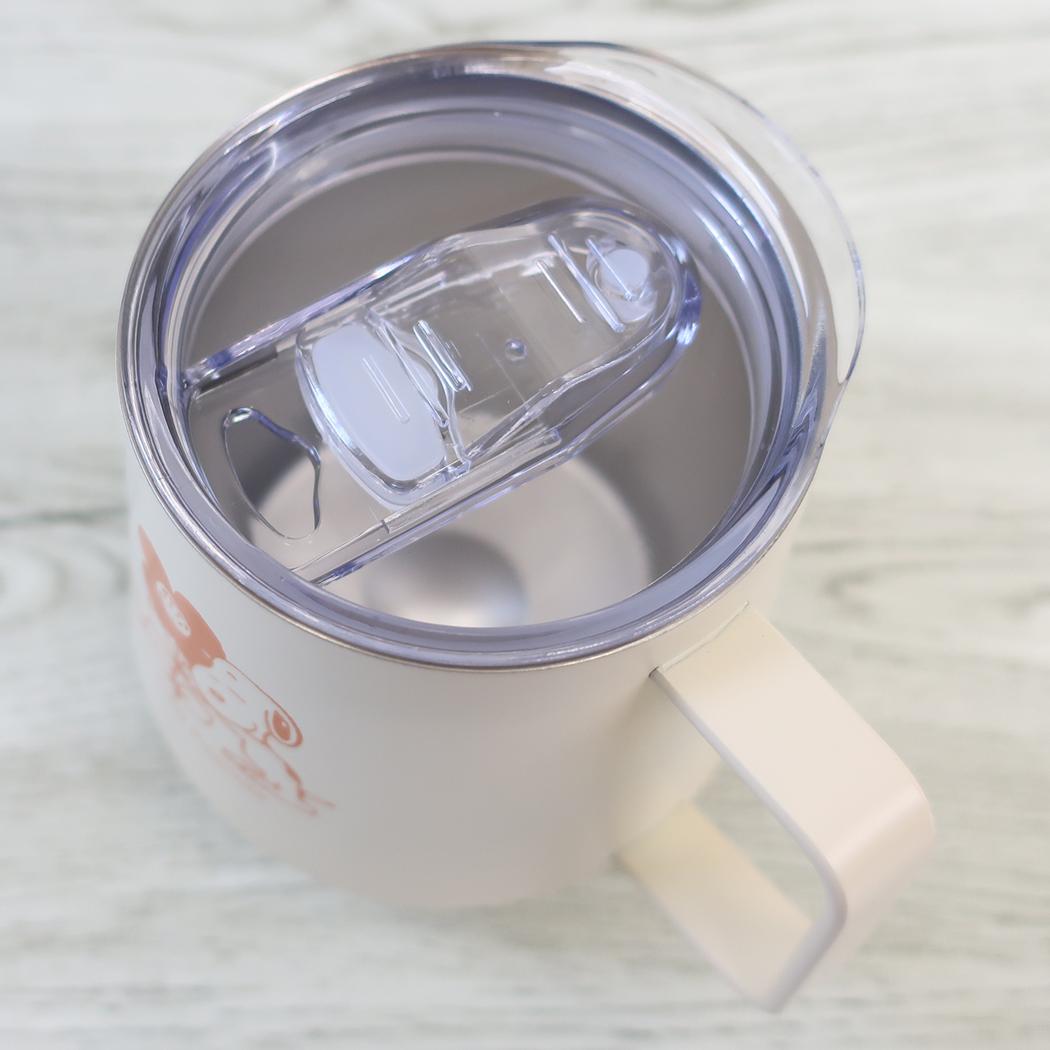 スヌーピー マグカップ ステンレスマグ 300ml レトロフラワー ピーナッツ カミオジャパン