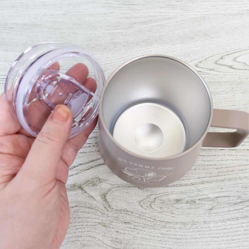 スヌーピー マグカップ ステンレスマグ 300ml TASTES GOOD ピーナッツ カミオジャパン