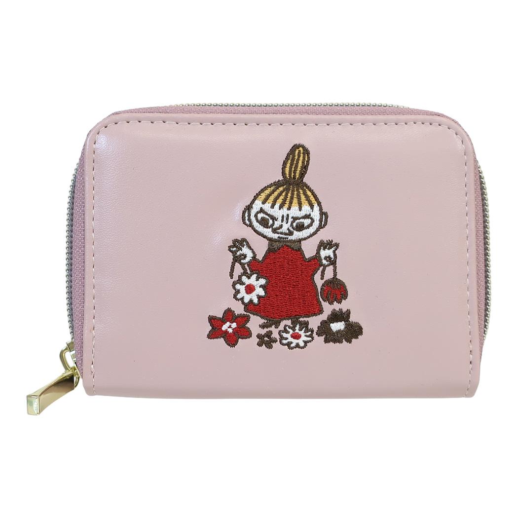 ムーミン ミニウォレット ミニマル財布 Flower picking 北欧 カミオジャパン