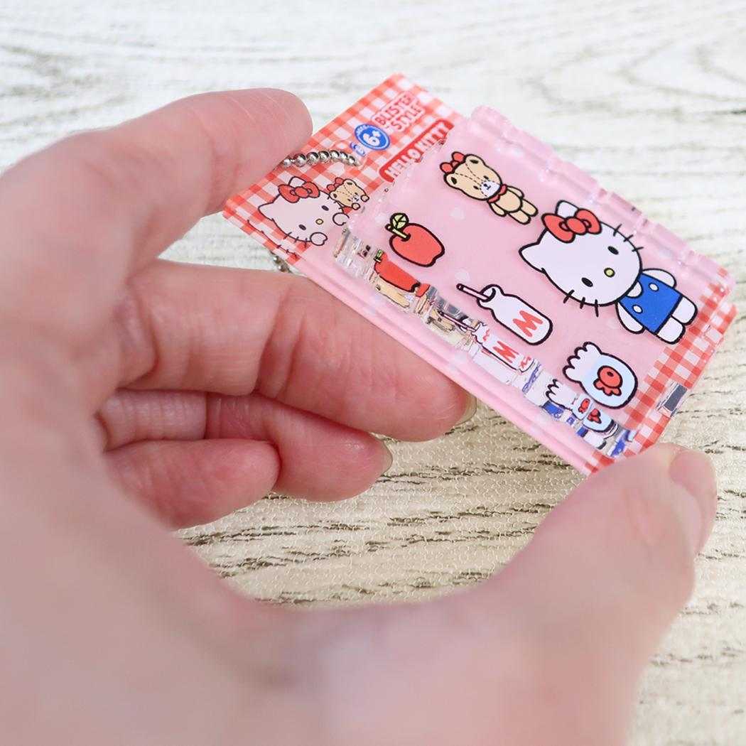 ハローキティ キーリング ブリスター風アクリルキーホルダー サンリオ カミオジャパン