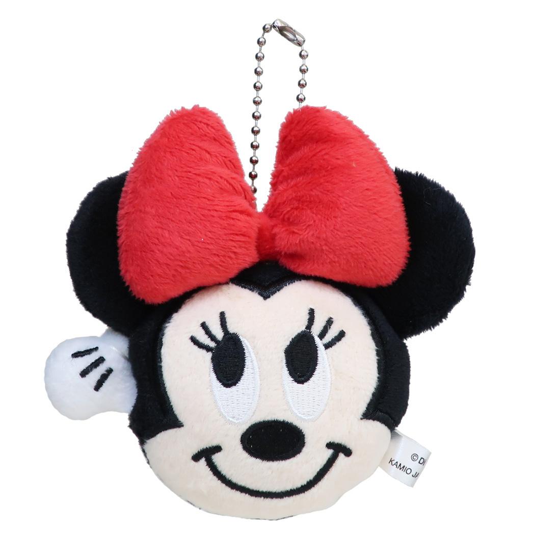ディズニーキャラクター キーホルダー ぬいぐるみメジャー ミニーマウス Disney カミオジャパン