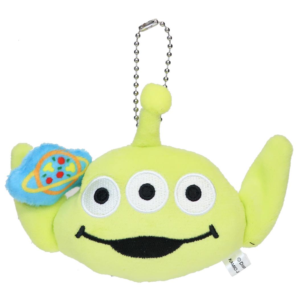 ディズニーキャラクター キーホルダー ぬいぐるみメジャー エイリアン Disney カミオジャパン