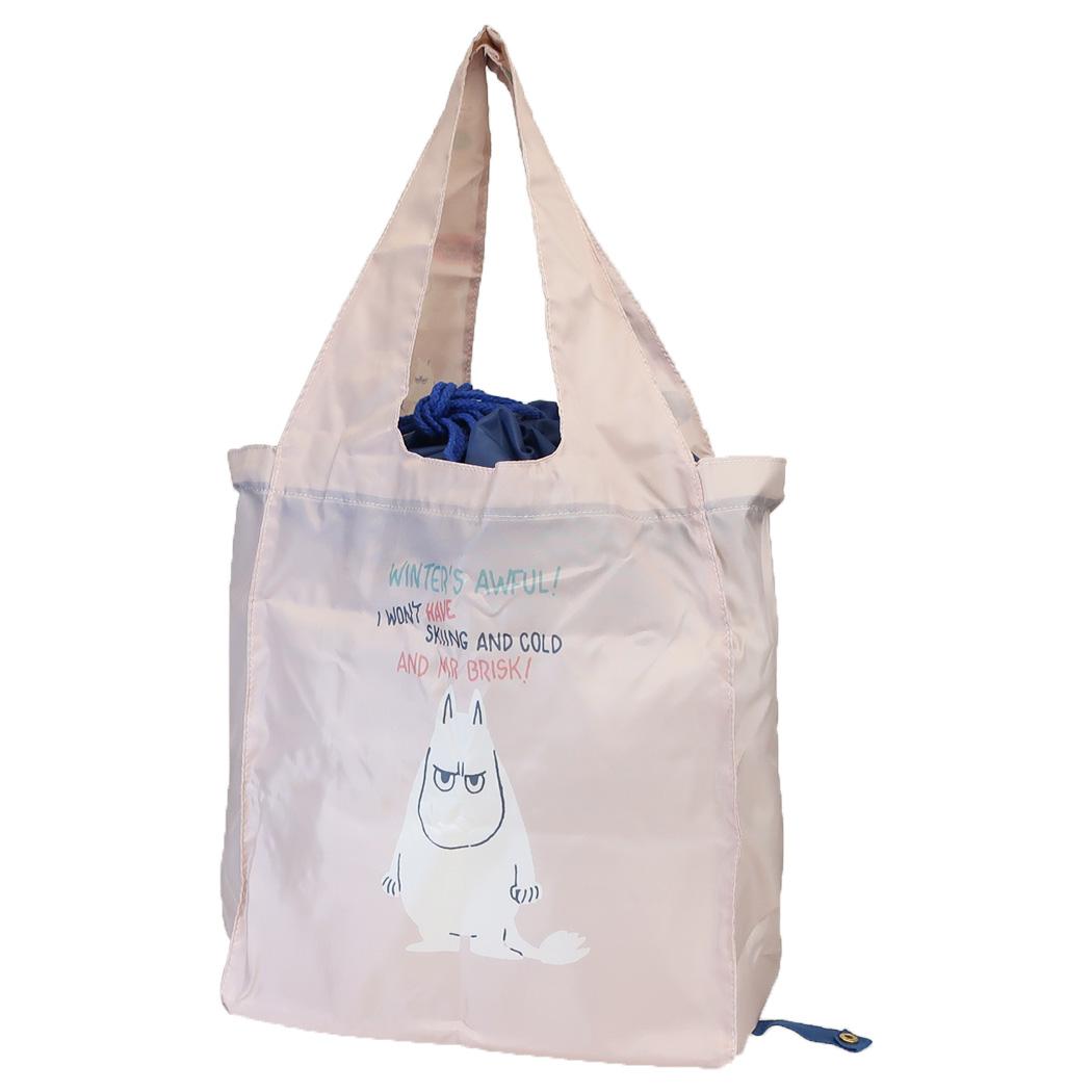 ムーミン マイバッグ ワイド 底板付 エコバッグ 30L ぷんぷん 北欧 カミオジャパン