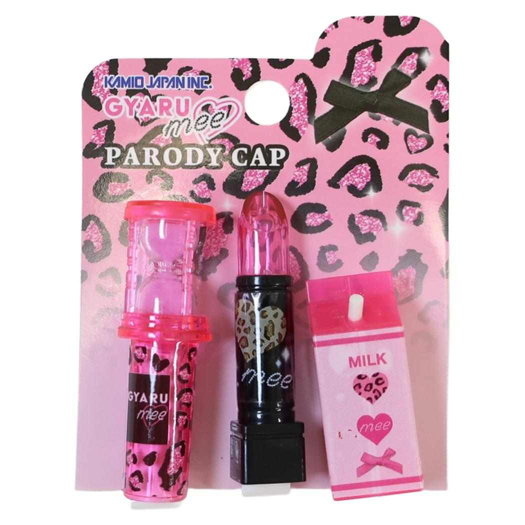 鉛筆キャップ パロディえんぴつキャップ インスタントカメラ風 えんぴつカバー3本セット GYARU mee カミオジャパン