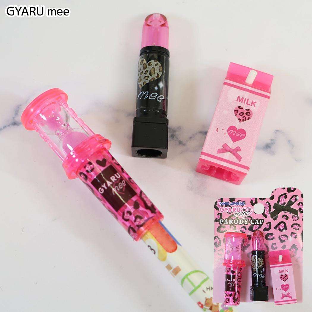 鉛筆キャップ パロディえんぴつキャップ インスタントカメラ風 えんぴつカバー3本セット GYARU mee カミオジャパン