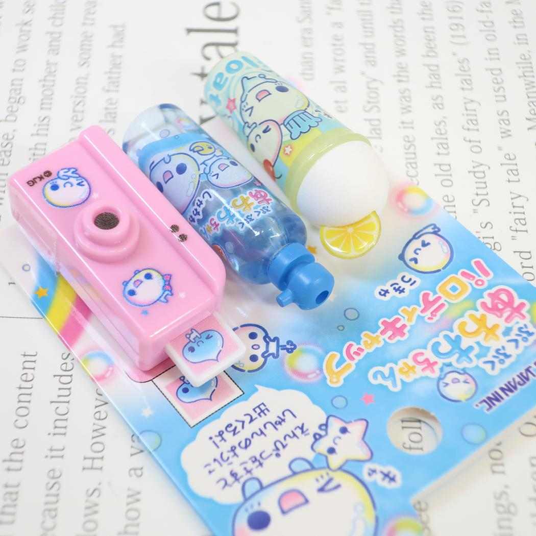 ぷくぷくあわわちゃん えんぴつキャップ パロディ 鉛筆キャップ カミオジャパン