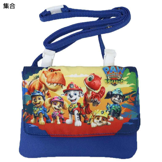 パウ パトロール ザ ダイノ ムービー クリップポケット ショルダーひもつき どこでもポッケ 集合 カミオジャパン