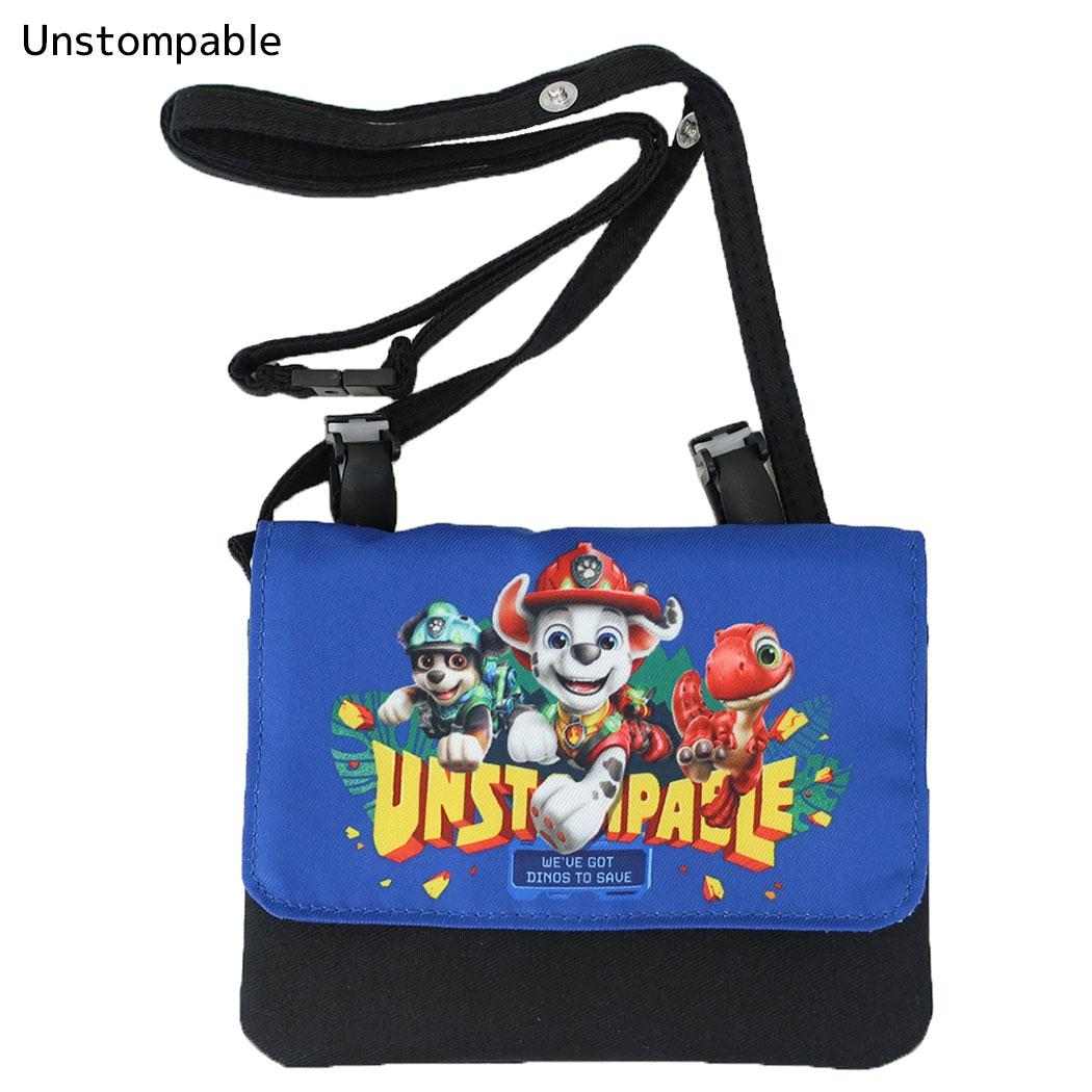 パウ パトロール ザ ダイノ ムービー クリップポケット ショルダーひもつき どこでもポッケ Unstompable カミオジャパン