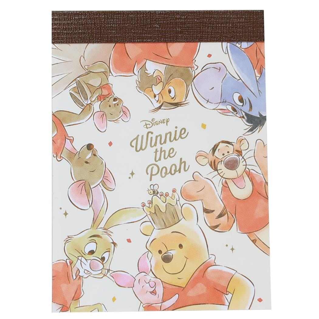 くまのプーさん メモ帳 メモミニ ミニミニメモ ディズニー カミオジャパン