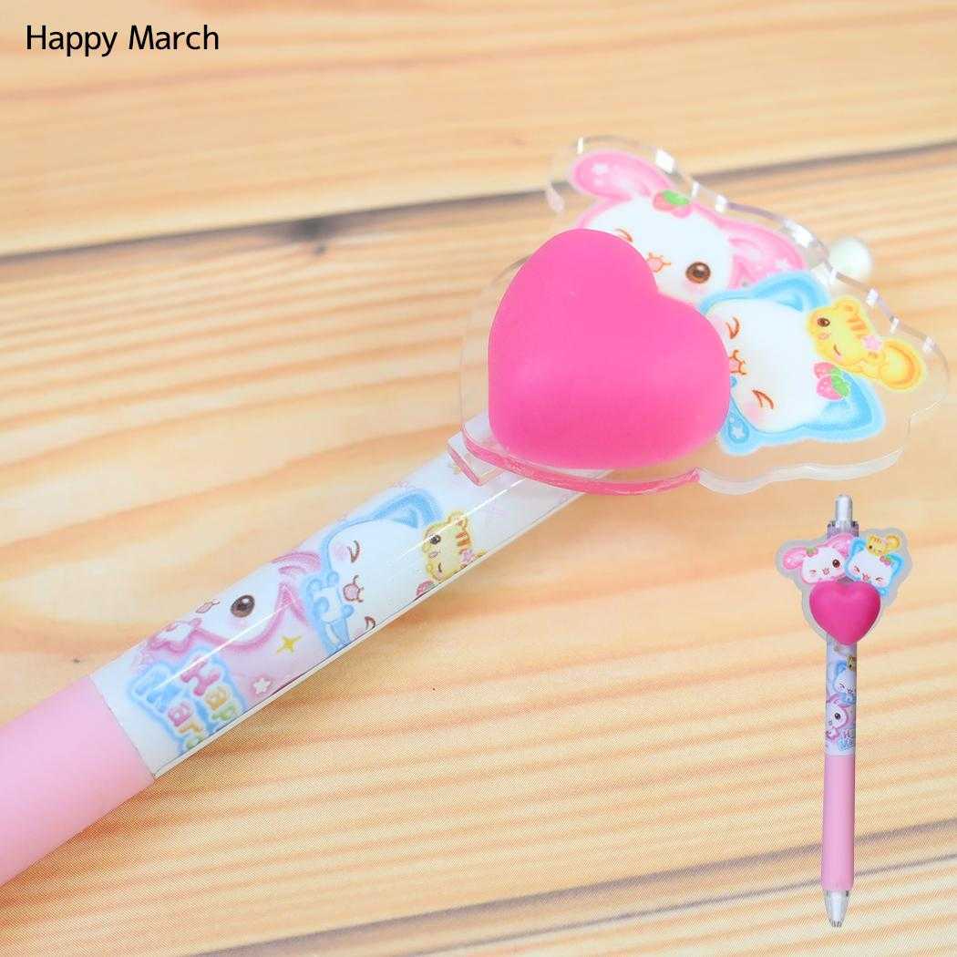 シャーペン 平成ファンシー ぷにっと ハート シャープ Happy March カミオジャパン