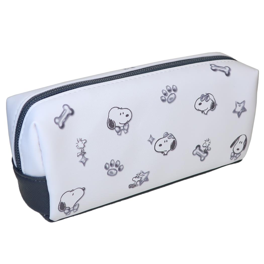 スヌーピー ペンポーチ BOXペンケース silver mode ピーナッツ カミオジャパン