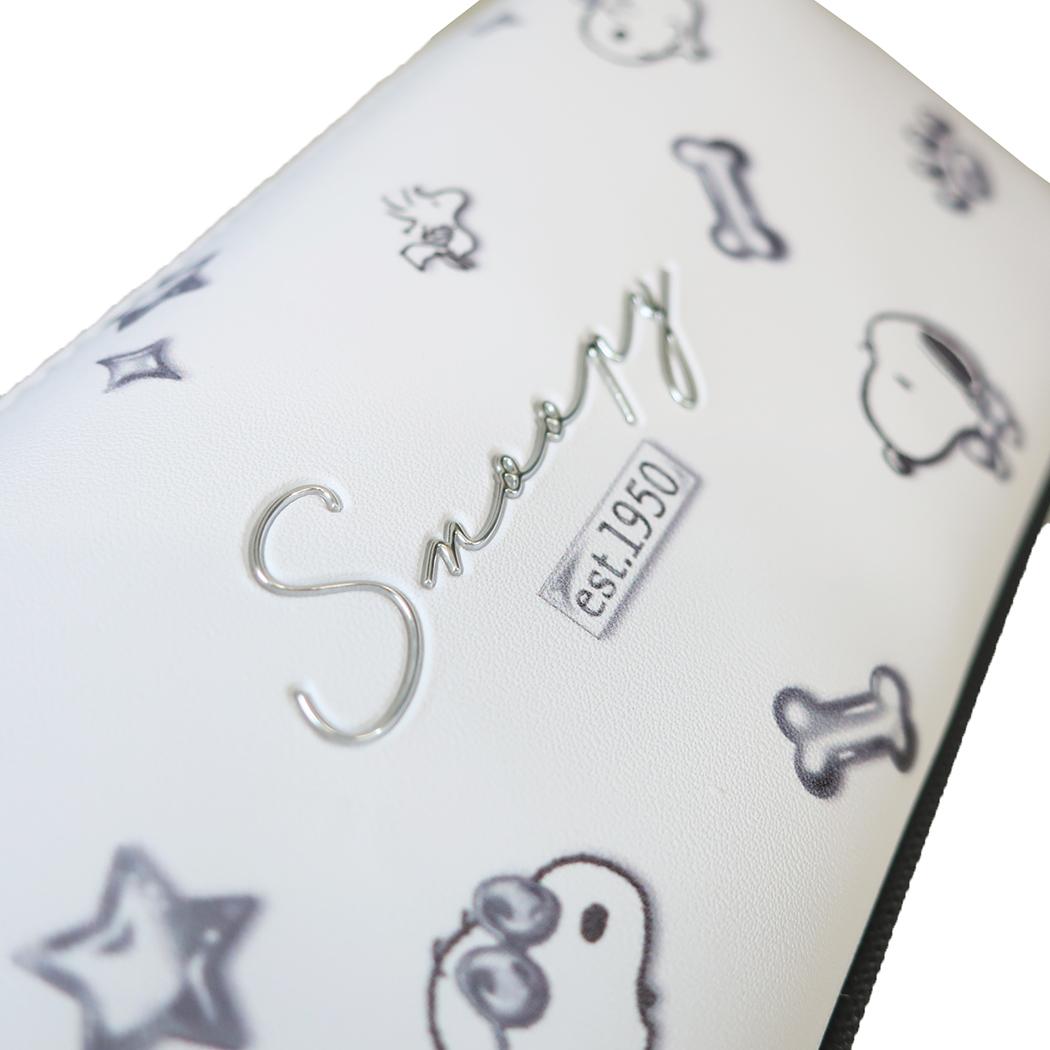 スヌーピー ペンポーチ BOXペンケース silver mode ピーナッツ カミオジャパン