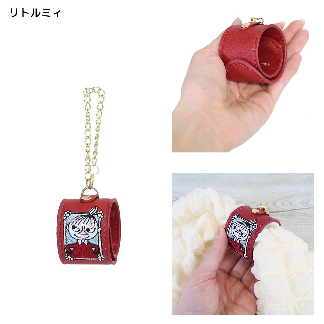 ムーミン バッグチャーム マルチホルダー チャーム 額装 リトルミイ 北欧 カミオジャパン