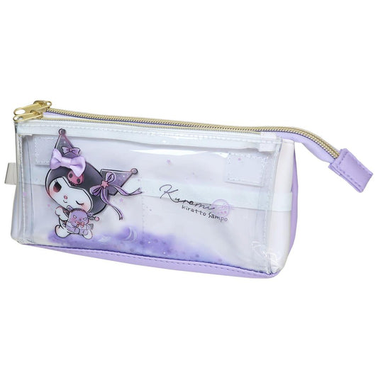 サンリオキャラクターズ ペンポーチ サンカクフラップペンケース KIRATTO SAMPO クロミ Sanrio カミオジャパン