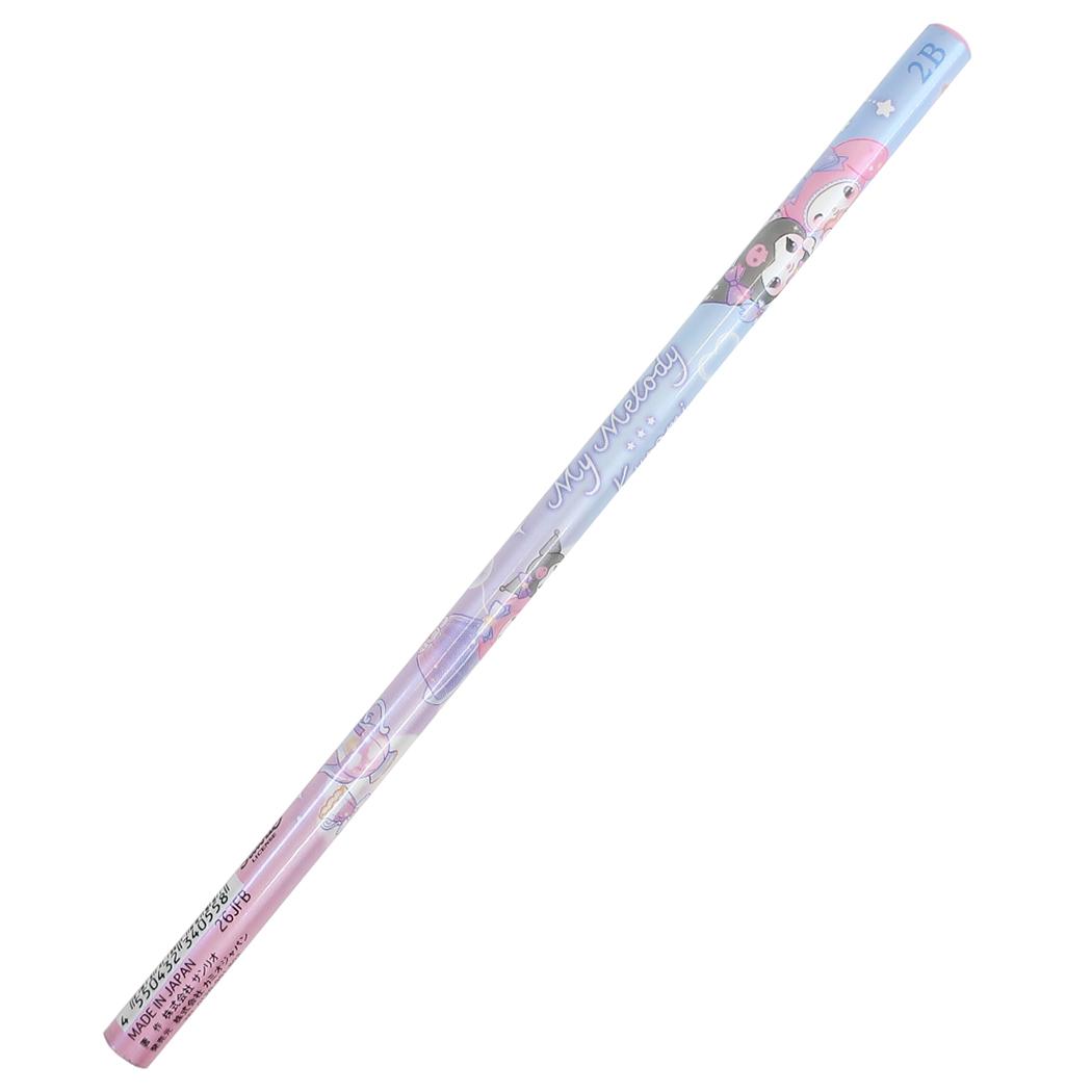 マイメロディ＆クロミ えんぴつ ノーマル鉛筆2B Starry sweets ヨコ サンリオ カミオジャパン