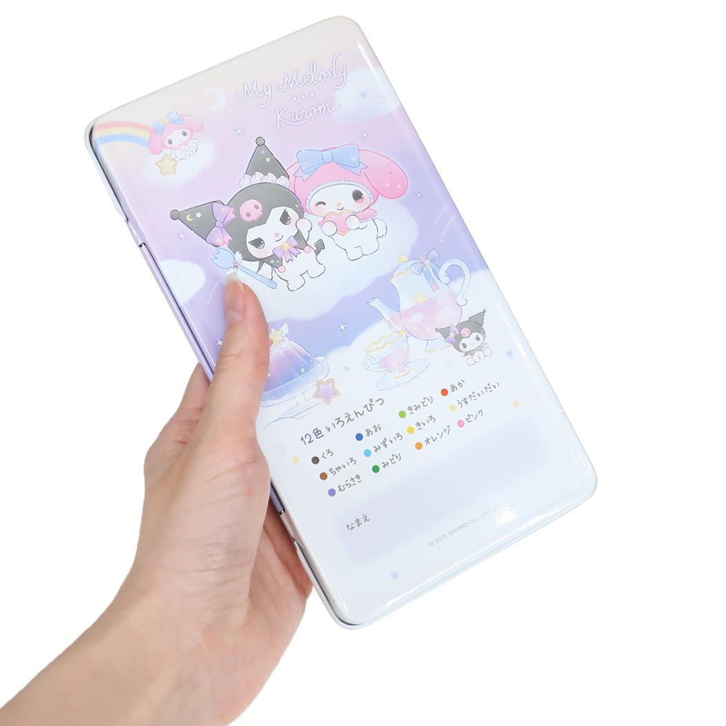マイメロディ＆クロミ 色鉛筆 12色いろえんぴつ Starry sweets サンリオ カミオジャパン